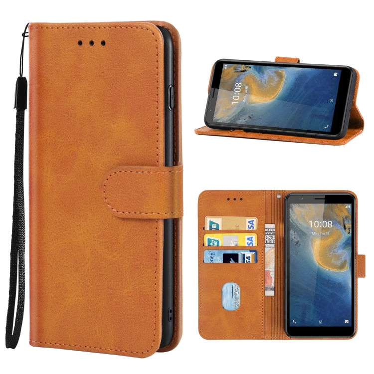 Leather Phone Case For ZTE Blade A31 Lite 