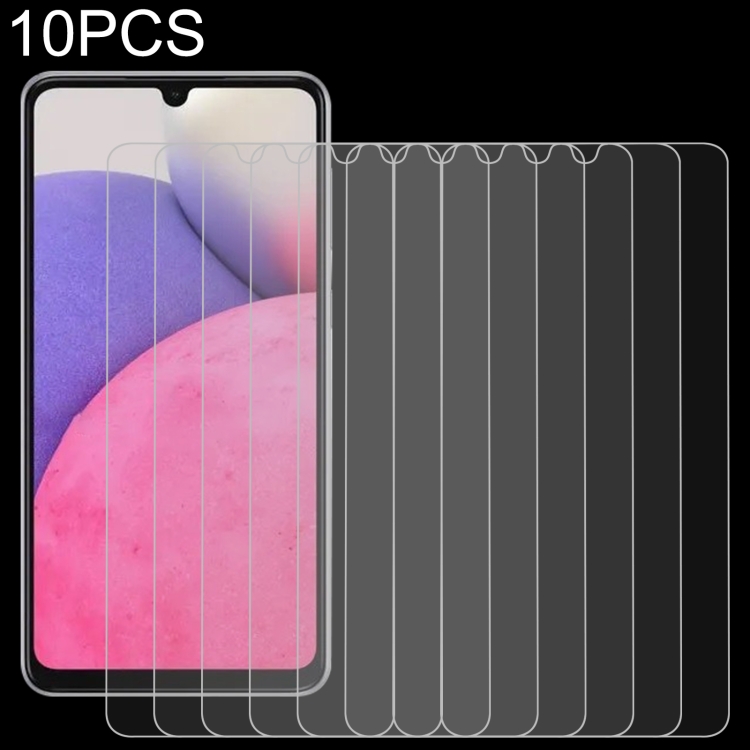 Protecteur d'écran pour Samsung Galaxy A33 5G, Film de Protection en verre  trempé à couverture