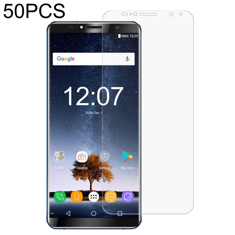 For Oukitel C32 Pro 50pcs 0.26mm 9H 2.5D Tempered Glass Film