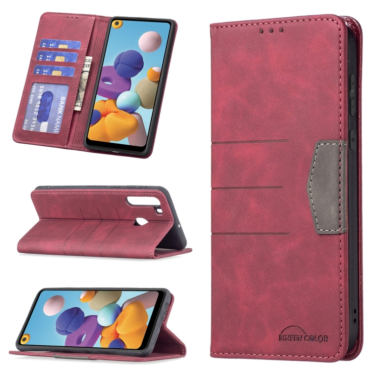 CaseNeo Samsung Galaxy S24 Plus Leather Wallet Case with RFID Blocking Card  Holder Slots Colored Squares