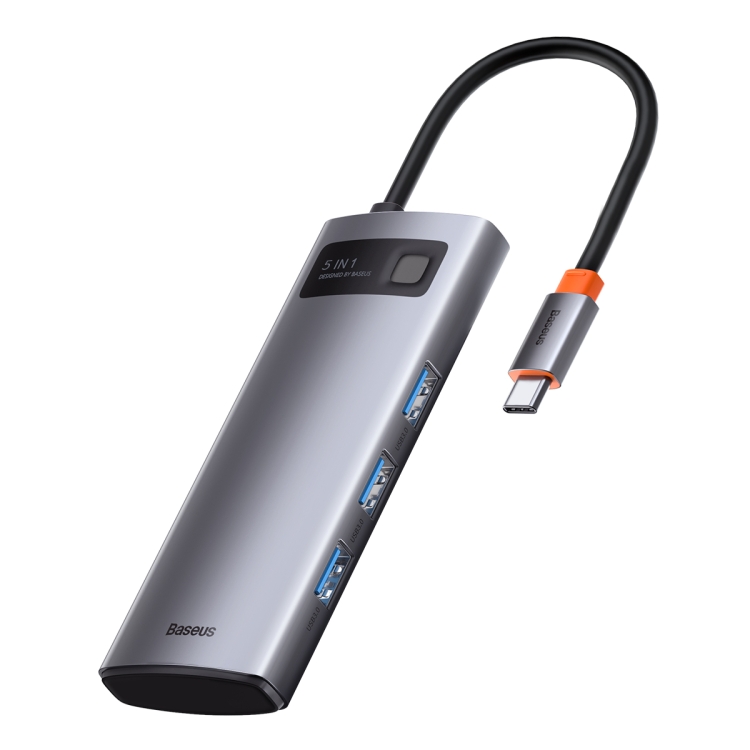 Baseus – HUB 8in1 répartiteur USB 3.1 Type C vers HDMI, adaptateur