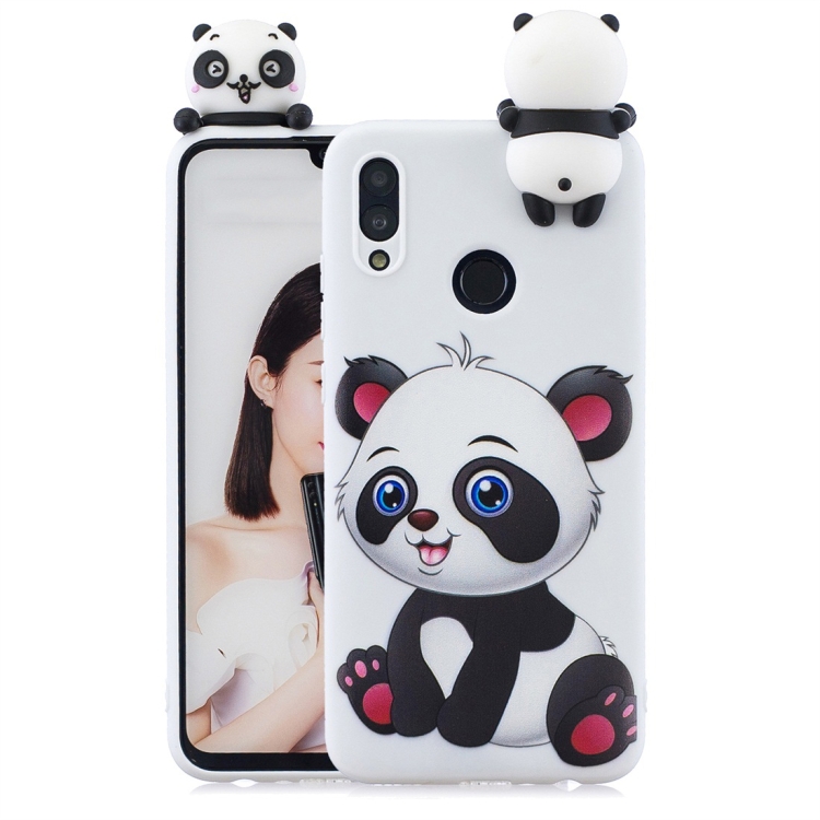 For Huawei P Smart 2019 Shockproof Cartoon TPU Protective Case(Panda)