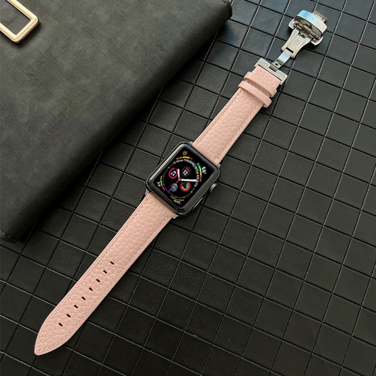 Fashionable Lychee Patterned Watch Band Compatible With Apple Watch 8 & 7,  S7 Silicone Strap For Se & Sports & S6 & Women, Shockproof Case For  Generation 3 Ultra New Smart Watch | SHEIN