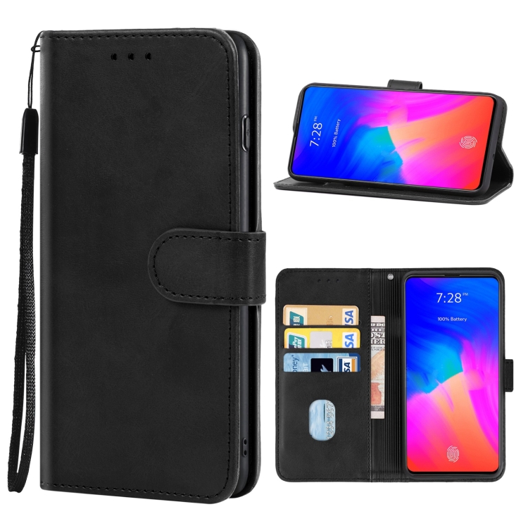 For BLU Bold N1 Leather Phone Case Black