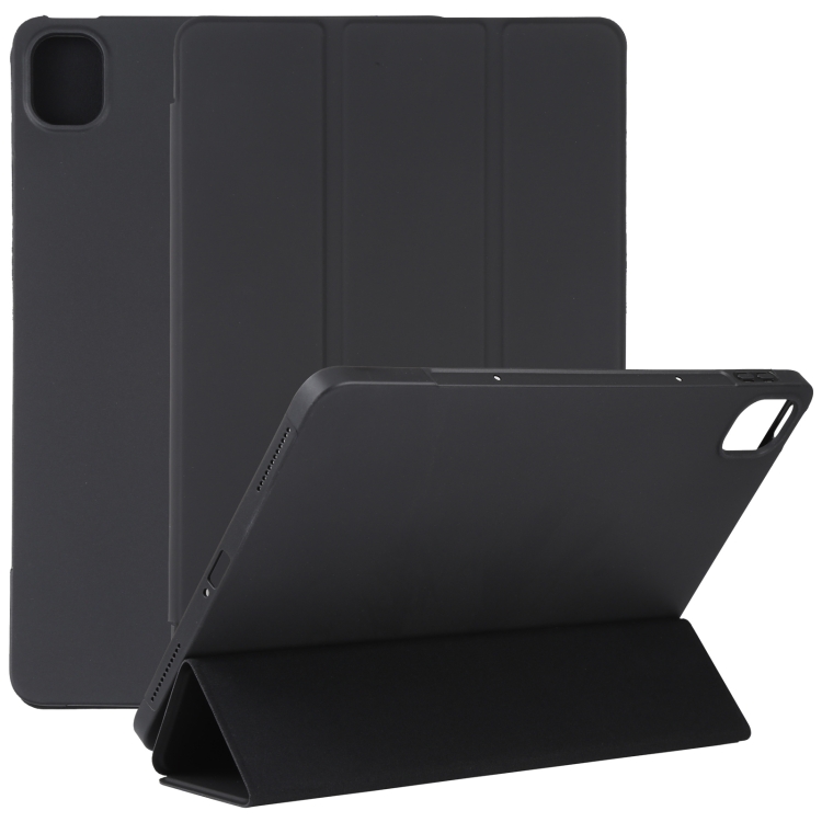 Para Xiaomi Mi Pad 5 TPU Funda de tableta de cuero tridimensional (negro)