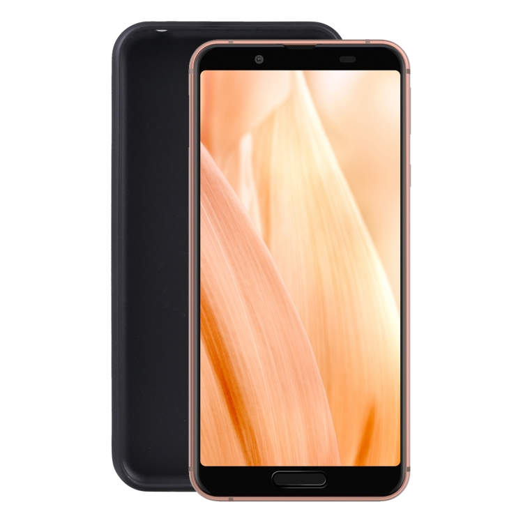 TPU Phone Case For Sharp Aquos Sense3 Lite(Black)