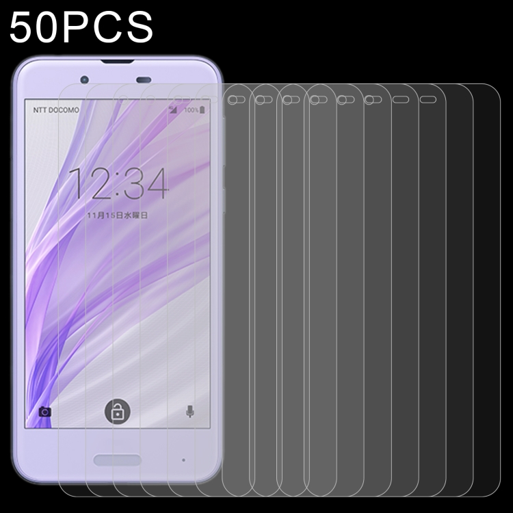 0.26mm 9H 2.5D Tempered Glass Film For Sharp Aquos Zero 2