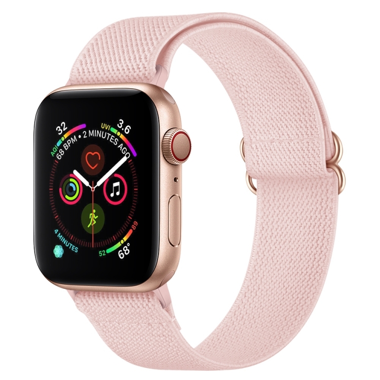 Pink sand nylon discount apple watch band