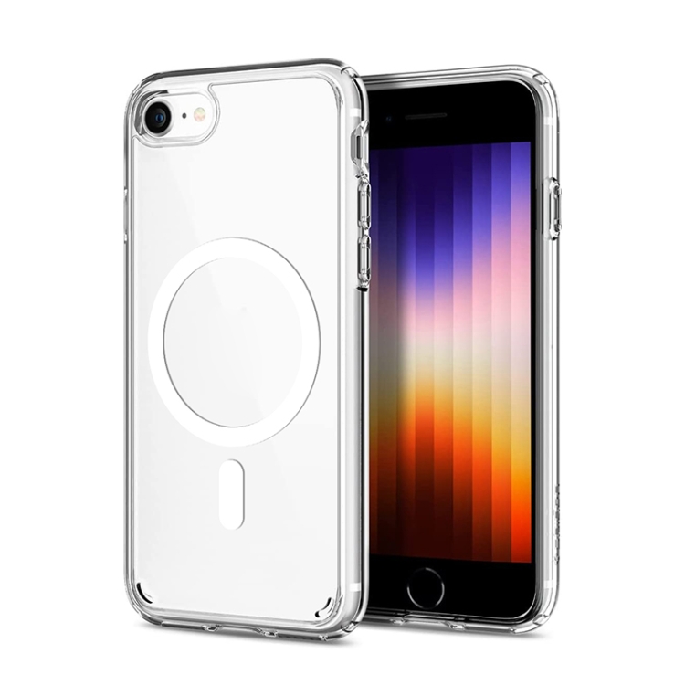For iPhone SE 2022 / SE 2020 / 8 / 7 TPU Magsafe Phone Case(Transparent)