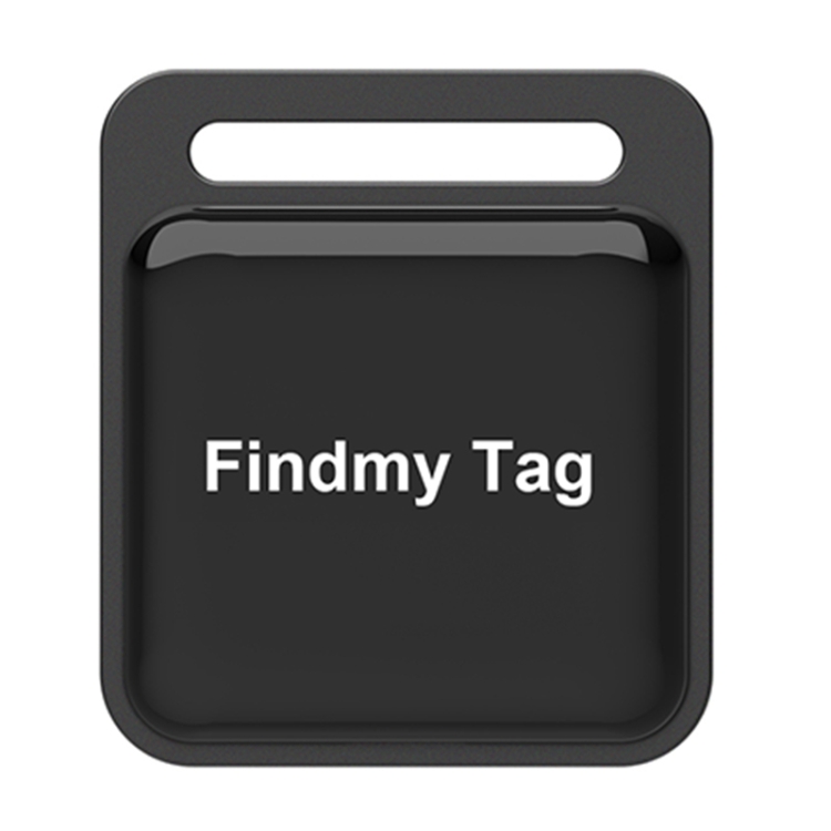 Findmy Tag Square Smart Bluetoothアンチ 迷子警報ロケータートラッカー（ブラック）