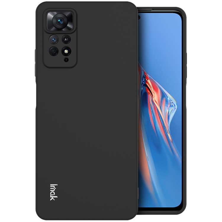 For Xiaomi Redmi Note 11E Pro 5G / Note 11 Pro 4G & 5G Global / Note 11  Pro+ 5G India IMAK UC-3 Series Shockproof Frosted TPU Phone Case(Black)