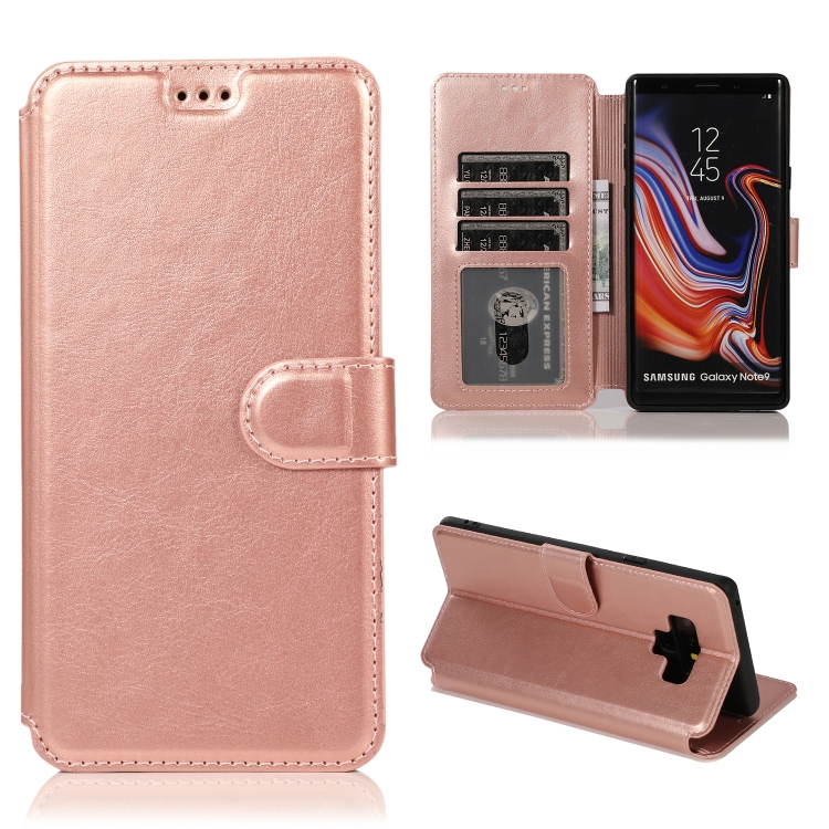 For Samsung Galaxy Note9 Shockproof PU + TPU Leather Phone Case