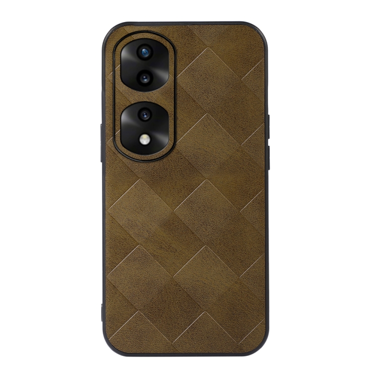 For Honor Magic 5 Pro Case Luxury Plain PU Leather +