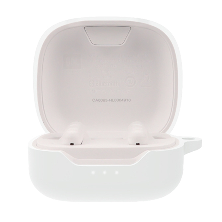 JBL C260TWS 용 Bluetooth 이어폰 실리콘 보호 케이스 (흰색)