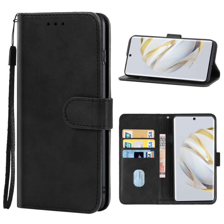 For Huawei nova 10 Leather Phone Case(Black)