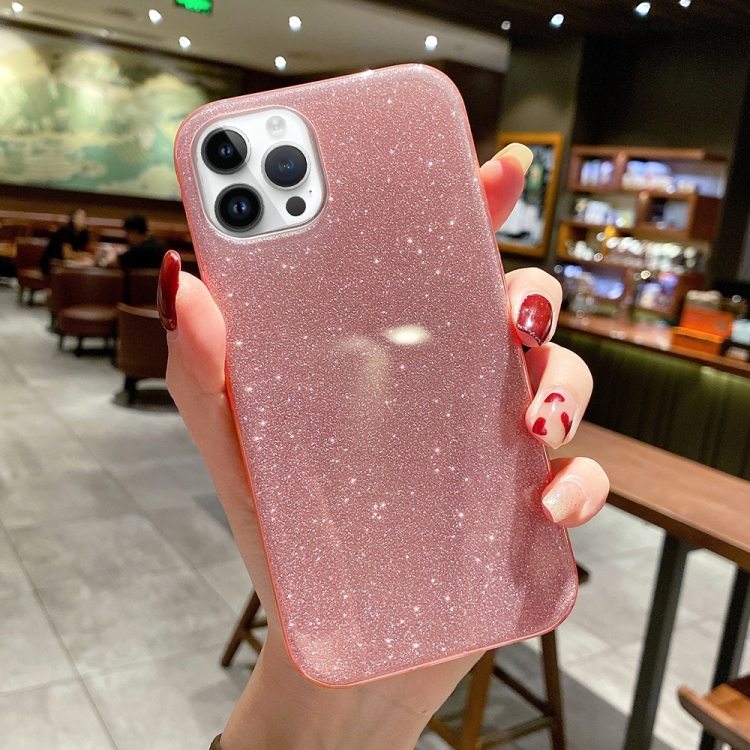 For iPhone 14 Pro Max TPU Glitter All inclusive Shockproof