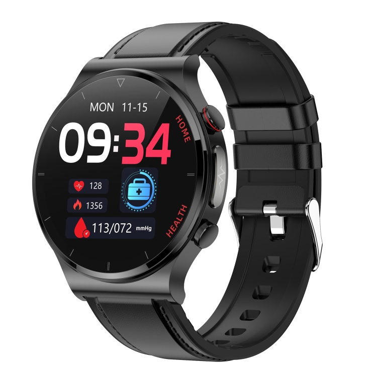 E300 Cinturino per orologio in pelle con schermo da 1,32 pollici Smart  Health Watch Supporta