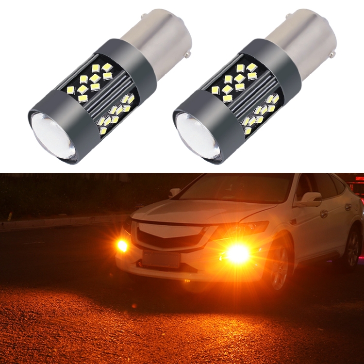 Generic 1 Pair 1156 12V 7W Continuous Car LED Fog Light(Orange Light) @  Best Price Online