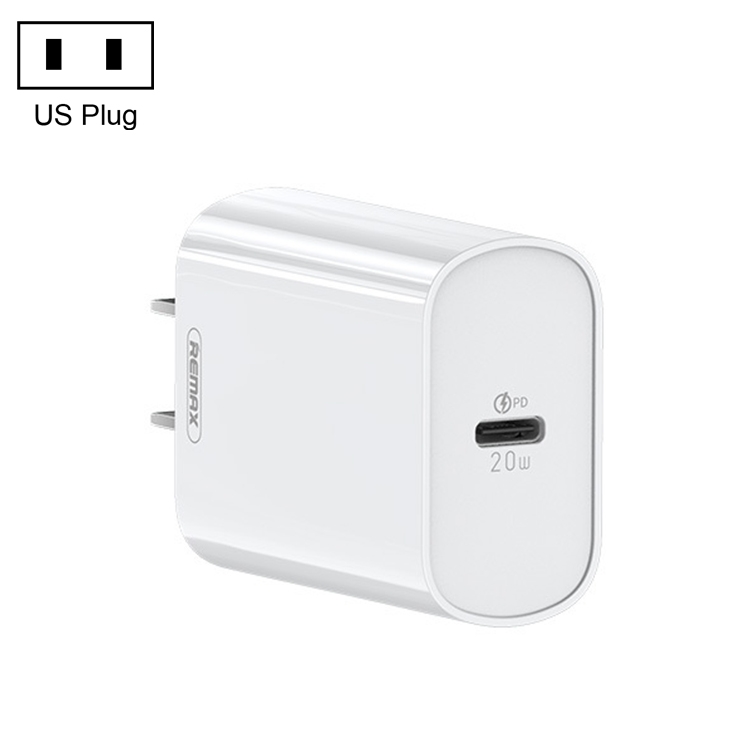 REMAX RP-U70 Jane Series 20W USB-C/Type-C PD Fast Charger ...
