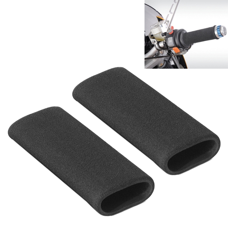 4 Pcs Housse De Poignée De Guidon En Éponge Pour Moto, Vélo De