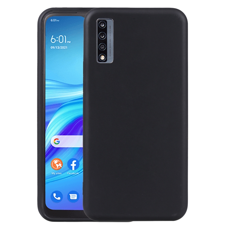 For TCL 4X 5G T601DL 20 A 5G T768S TPU Phone Case Black