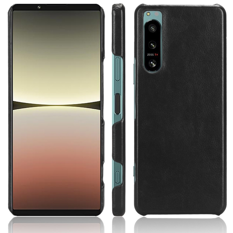 Для Sony Xperia 5 IV Противоударный Личи Текстура ПК + PU Чехол.