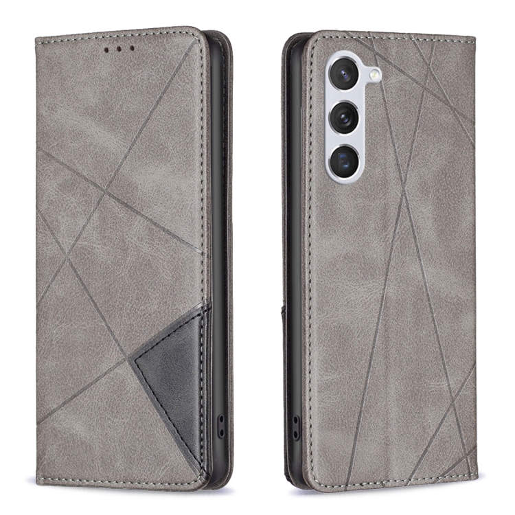 For Samsung Galaxy S23 5G Prismatic Invisible Leather Phone