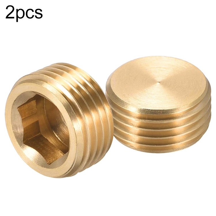 LAIZE 10pcs Copper Plug Connector Accessories, Caliber:4 Point