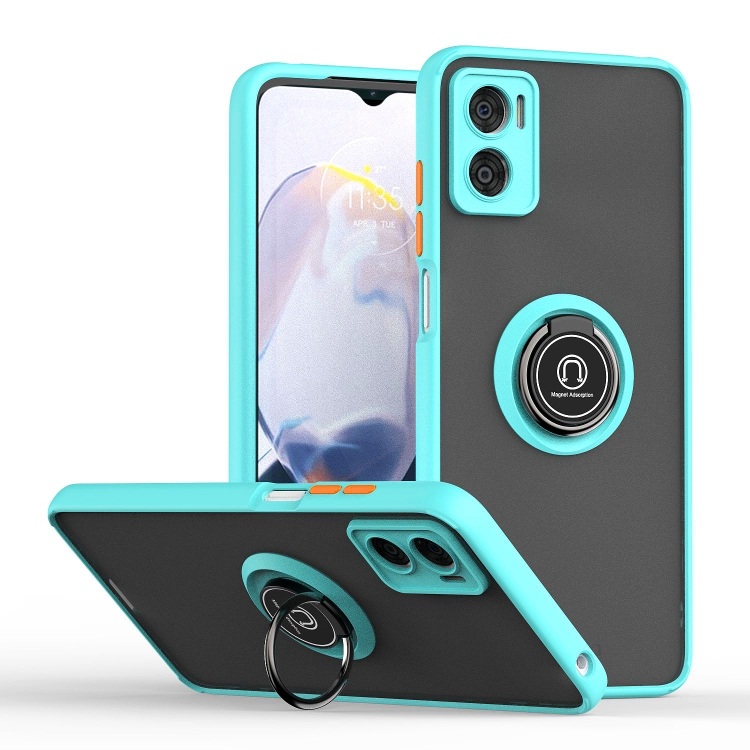  XiaoMi-12S-Ultra Ultra Thin TPU Ring Phone Case + PC Softbox  Phone Case - Camera Protection and Screen Protection - Magnetic Stand  (Blue) : Cell Phones & Accessories