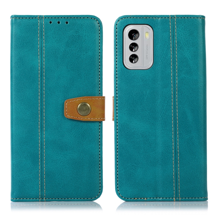 For Nokia G60 5G Stitching Thread Calf Texture Leather Phone Case