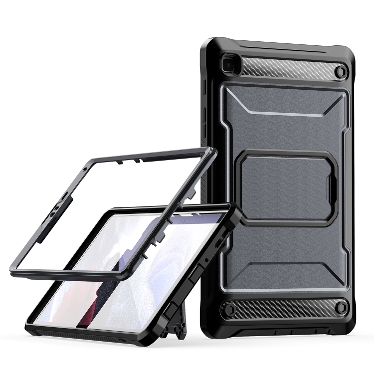 Für Samsung Galaxy Tab A7 Lite Explorer Tablet Schutzhülle (Grau)
