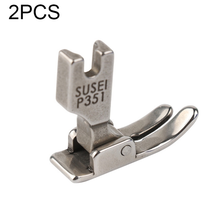 2PCS P351 Industrial Sewing Machine Flat Car Presser Foot Presser Foot Flat  Sewing Machine Presser Foot,