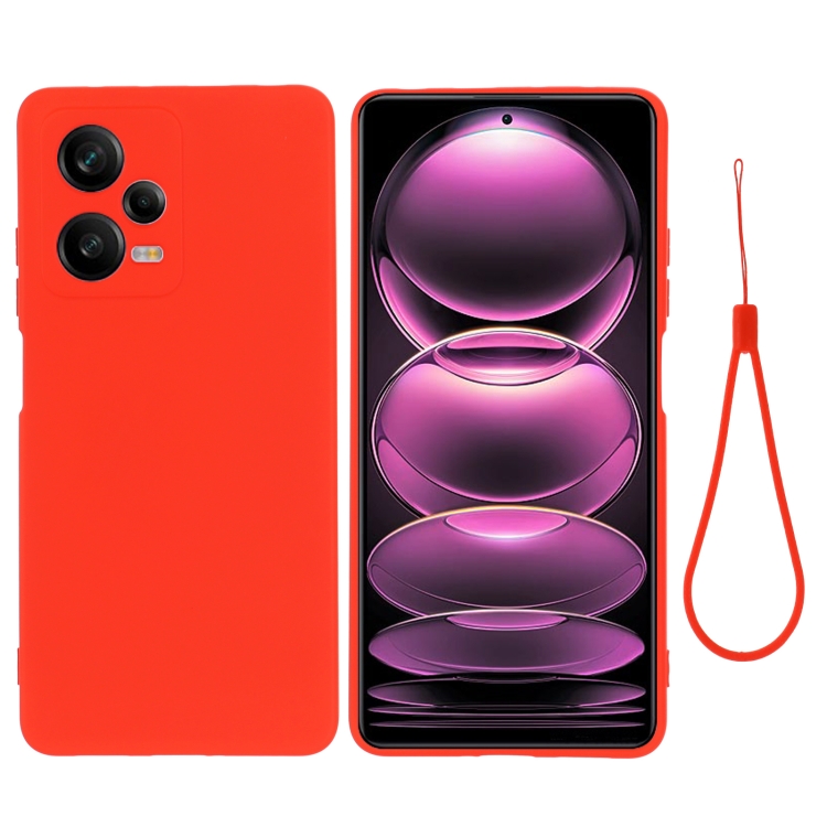 Funda Silicona Líquida Ultra Suave Xiaomi Redmi Note 12 Pro+ Plus 5g Color  Roja con Ofertas en Carrefour