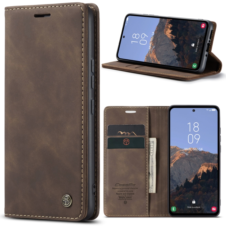 CaseMe Samsung Galaxy A54 5G Magnetic Detachable Leather