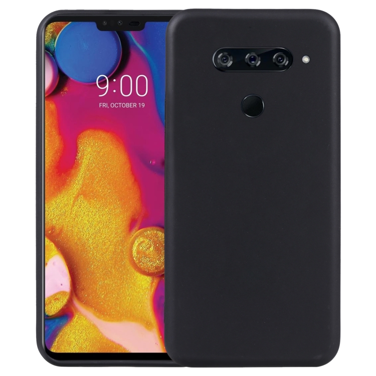 For LG V40 ThinQ TPU Phone Case Black