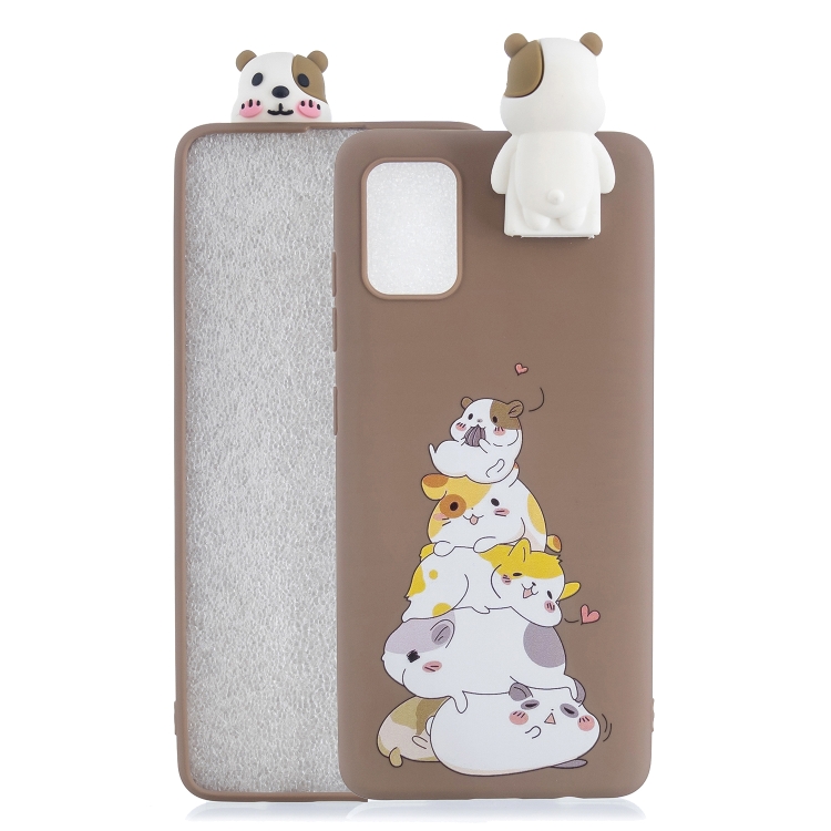 For Galaxy S20 Cartoon Shockproof TPU Protective Case with Holder(Stack ...