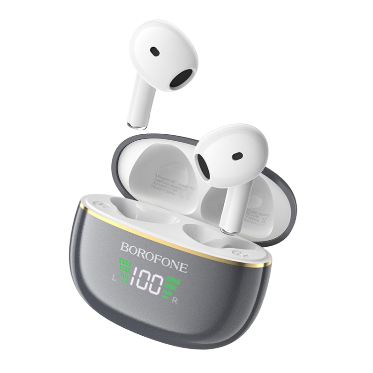 Borofone BW30 Cheerful True Wireless Bluetooth Earphone(Tarnish)