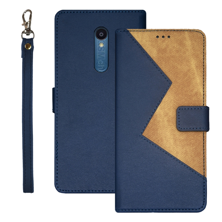 For Sharp Rouvo V idewei Two color Splicing Leather Phone Case