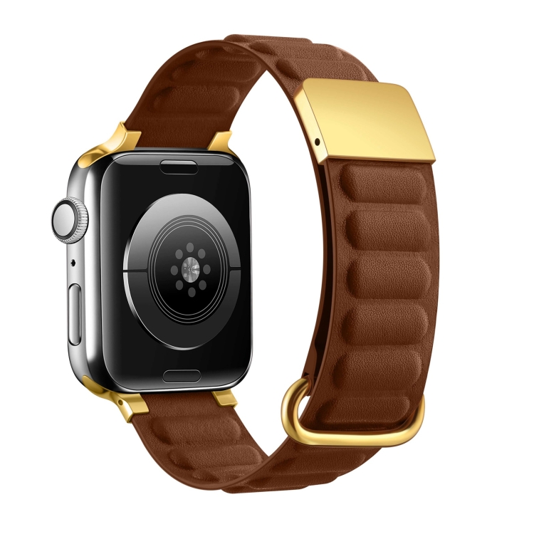 Correa de Cuero Magnética para Apple Watch