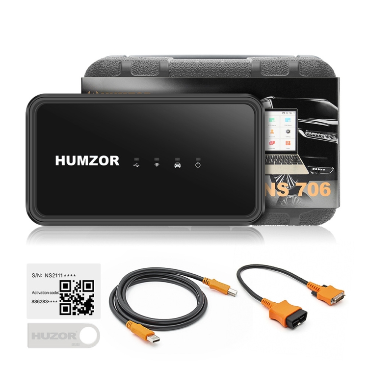 Français Humzor NexzDAS Pro Bluetooth Auto Diagnostic Tool