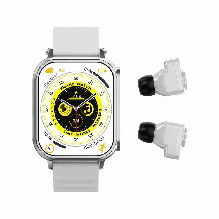 N22 2 in 1 1.96 inch HD Display Sport Bluetooth Call Earphone Smart ...