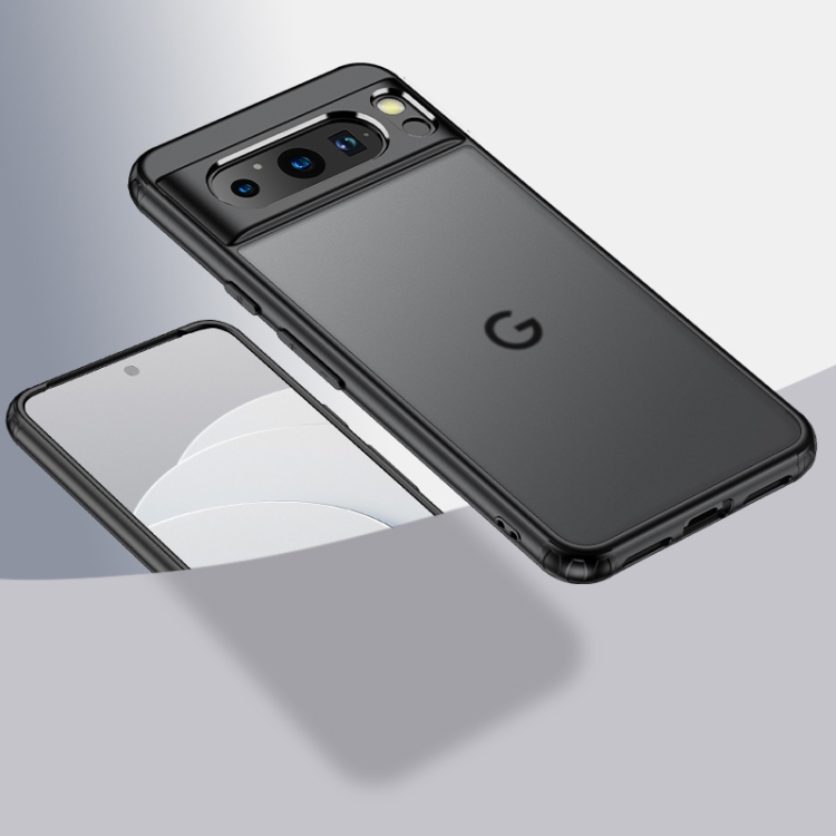 Para Google Pixel 8 Pro Funda de teléfono TPU con textura impermeable  (transparente)