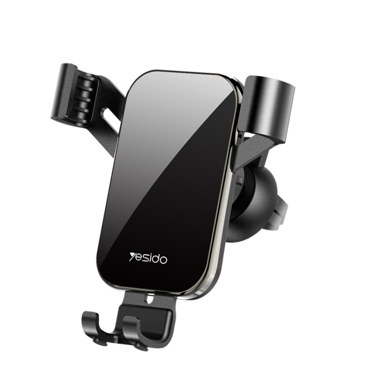 Yesido Universal Auto-Clip Car Mount for Most Smartphones - Black