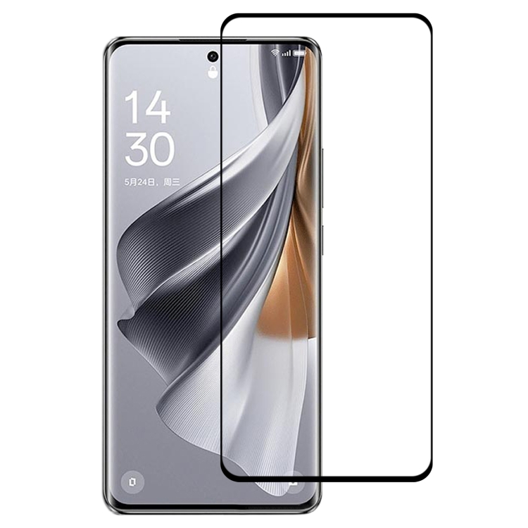 Vidrio templado de borde curvo 3D para Oppo Reno 10 5G, Protector