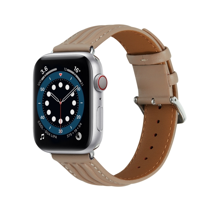 Apple Watch Ultra 2 band brown TECH-PROTECT LEATHERFIT (49mm
