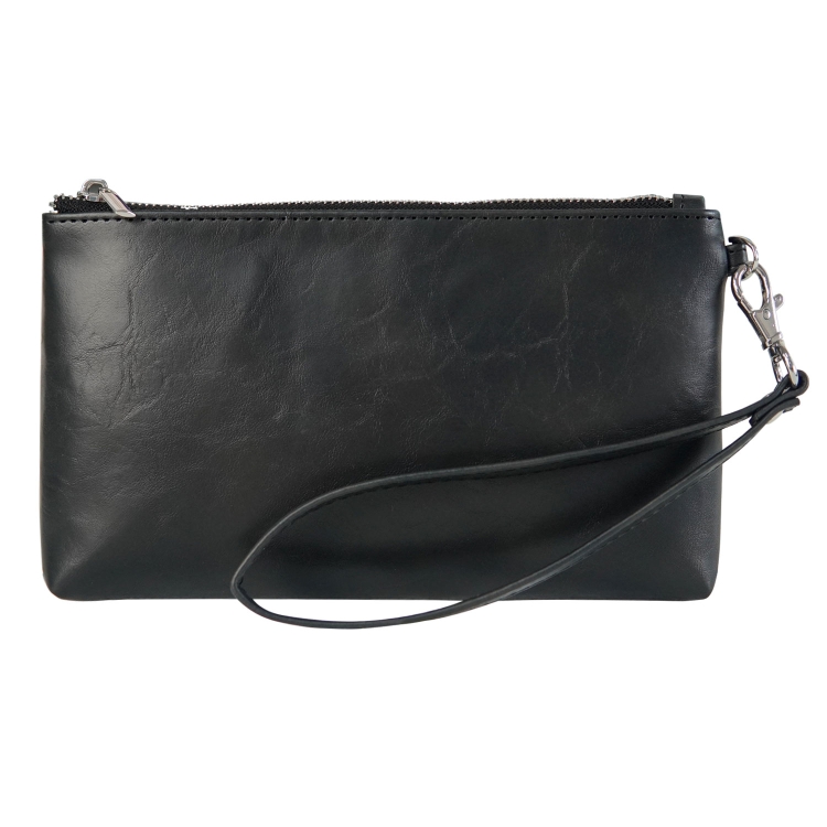 Simple black clutch online bag