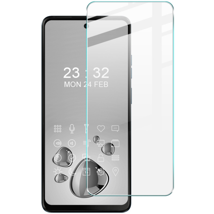 Per Motorola Moto Edge Plus 2023 proteggi schermo in vetro temperato curvo 3D per MOTO Edge + 2023 pellicola protettiva anteriore a copertura totale  202192403