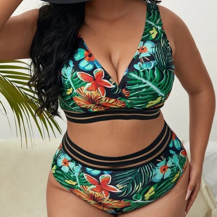 Bikini Sets for Women Women Fashion Tight Sling Bikini Flower Leaf Printed  Sexy Bathing Suits for Juniors Two, A, X-Large : : Clothing, Shoes  & Accessories