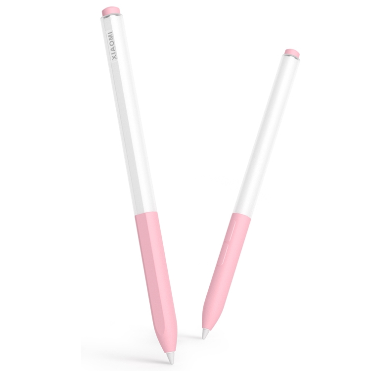 For Xiaomi Stylus Pen 2 Jelly Style Translucent Silicone Protective Pen  Case(Pink)