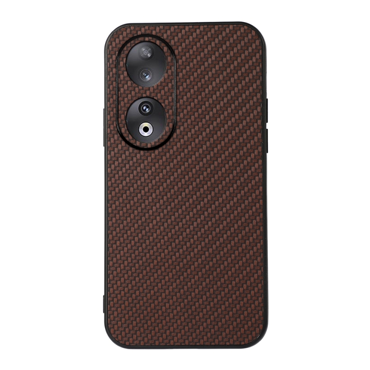 For Honor Magic 5 Lite 5G Case, Leather Carbon Fibre Shockproof